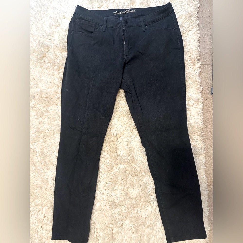 Black bootcut pants by Universal Thread